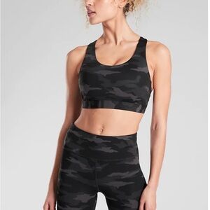 Athleta Dark Camo Sports Bra